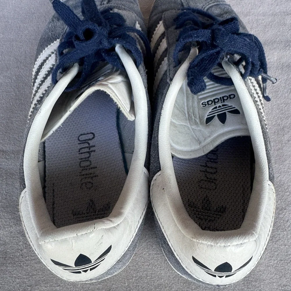 Size 2y‎ - adidas Gazelle C Collegiate Navy White Unisex Little Kids BY9162